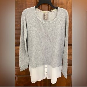 DOLAN lightweight gray sweater